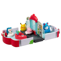 Squish-a-longs Pokémon Center Playset (Pikachu, Chansey, Marill, Snorlax) - 1