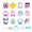 Squish-a-longs Hello Kitty and Friends Dreamland 12-Pack - 2