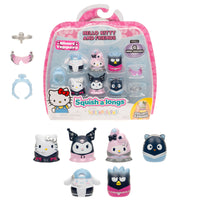 Squish-a-longs Hello Kitty and Friends Chart Toppers 6-Pack - 0