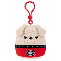 University of Georgia 3.5-Inch Hairy Dawg Plush Clip - 0