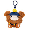 University of Michigan 3.5-Inch Benny the Bigfoot Plush Clip