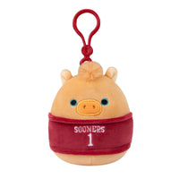 University of Oklahoma 3.5-Inch Boomer Plush Clip - 0