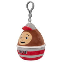 Ohio State 3.5-Inch Brutus Plush Clip - 2