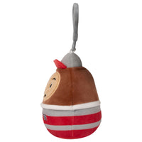 Ohio State 3.5-Inch Brutus Plush Clip - 3