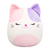 8-Inch Nell the Pink And Purple Calico Cat