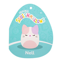 8-Inch Nell the Pink And Purple Calico Cat - 4