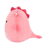 14-Inch Aegi the Pink Dragon with Sakura Print Belly - 2