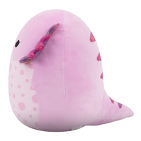 12-Inch Barika the Pink Bearded Dragon with Neon Stripes - 2