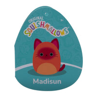 20-Inch Madisun the Orange and Maroon Siamese Cat - 4