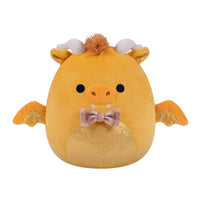8-Inch Mister the Gold Dragon with Bowtie and Sparkle Belly - 0