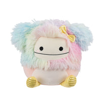 Diane the Peach Bigfoot with Yellow Rain Boots - 0