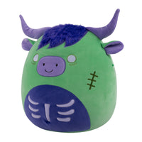 12-Inch Calton the Zombie Highland Cow - 2