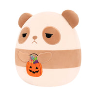 12-Inch Guerra the Brown Panda Holding Candy Pail - 1