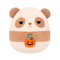 12-Inch Guerra the Brown Panda Holding Candy Pail - 0