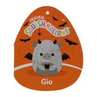 12-Inch Gio the Grey Speckled Gargoyle Holding Black Candle - 4