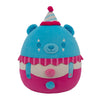 14-Inch Blubo the Neon Blue Bear in Pink Clown Costume