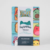 “Total Foodies” Teal SquishPillow Pillowcase (Standard) - 1