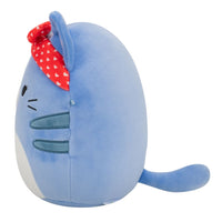 5-Inch Carizma the Blue Tabby Cat with Headband - 2