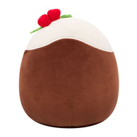 8-Inch Fleur the Yule Log with Holly - 3