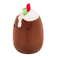 8-Inch Fleur the Yule Log with Holly - 2