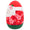 14-Inch Nick the Santa Claus in Red Hawaiian Shirt - 3
