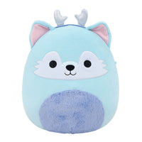 12-Inch Hyde the Blue Wolf with Silver Antlers - 0