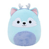 12-Inch Hyde the Blue Wolf with Silver Antlers