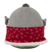 Booga the Grey Ogre in Red and Green Winter Outfit - 3