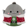 Booga the Grey Ogre in Red and Green Winter Outfit