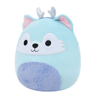 12-Inch Hyde the Blue Wolf with Silver Antlers - 1