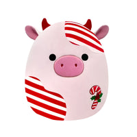 14-Inch Patton the Red Peppermint Cow - 0