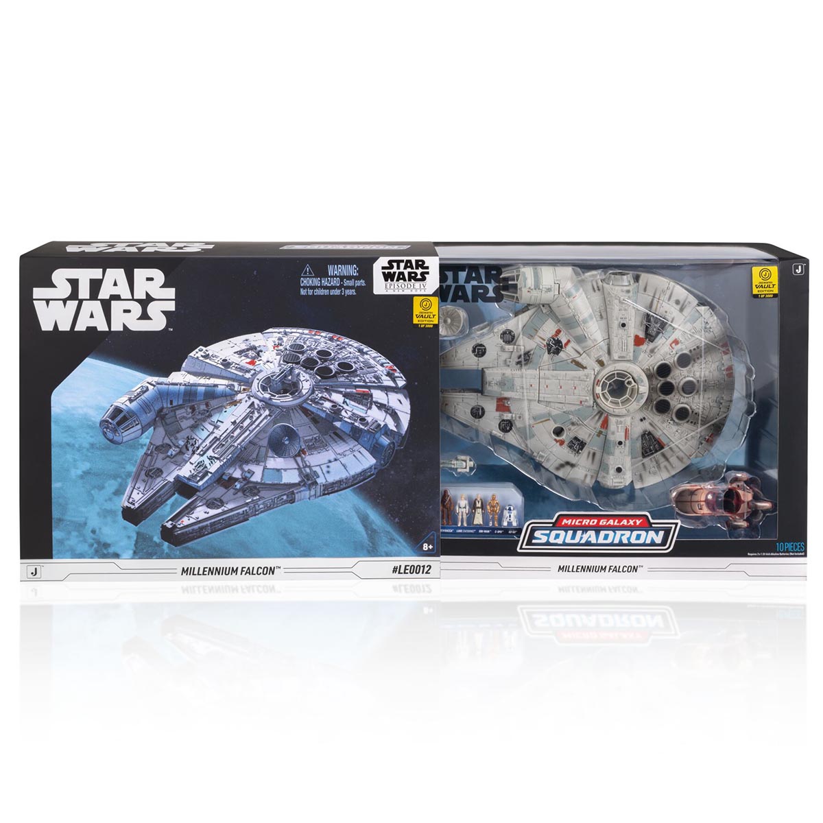 STAR WARS Micro Galaxy Squadron Millennium Falcon | Jazwares Vault