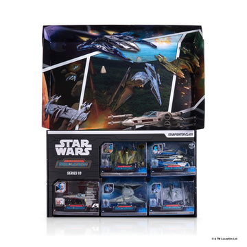 STAR WARS Micro Galaxy Squadron Starfighter Class Series 6 Box Set