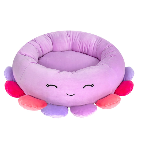 Squishmallows Pet Bed Beula the Octopus - Feeders Pet Supply