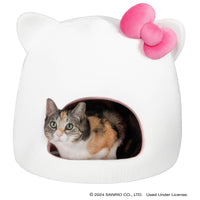 Hello Kitty and Friends Hello Kitty Covered Cave Bed for Cats and Dogs - 0