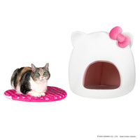 Hello Kitty and Friends Hello Kitty Covered Cave Bed for Cats and Dogs - 4