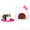 Hello Kitty and Friends Hello Kitty Covered Cave Bed for Cats and Dogs - 5