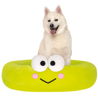 Hello Kitty and Friends Keroppi Bolster Pet Bed - 0