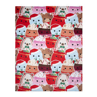 Squishmallows Holiday Throw Blanket - 2