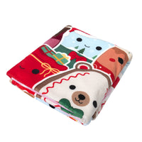 Squishmallows Holiday Throw Blanket - 1