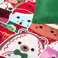 Squishmallows Holiday Throw Blanket - 4