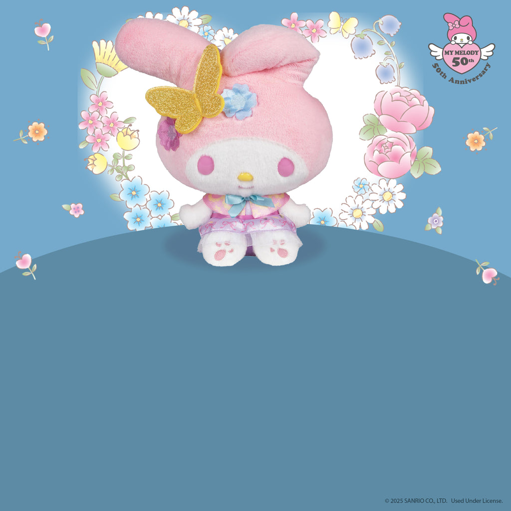 8-Inch My Melody 50th Anniversary Plush