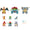 Pokémon Special Series Kanto Region First Partners Figure Set - 16