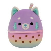 8-Inch Lexis Purple Red Panda in Boba Tea Cup - 0
