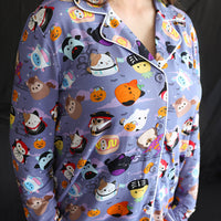 Squishmallows Halloween Women's Luxe Pajama Pant Set - 1