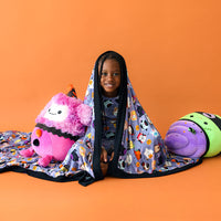 Squishmallows Halloween & Spooky Cam Luxe Patoo® Blanket - 3