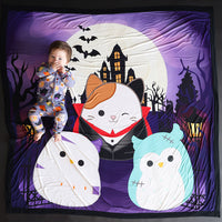 Squishmallows Halloween & Spooky Cam Luxe Patoo® Blanket - 2