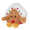Gingerbread House Georgette - 2