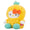 BumBumz Hello Kitty Pineapple FruitBumz Plush - 2