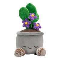 Greenhouse by Russ 12-Inch African Violet Plant Plush - 0